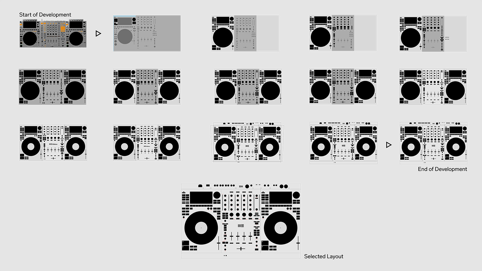Layout – DJ turntable 2 – ITTERATIONS